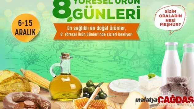 Yöresel ürün günleri 8'inci kez Sanko Park'ta