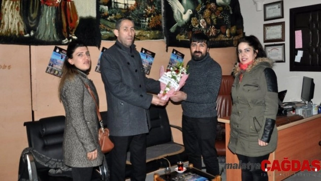 YÜKMEUSDER'den gazeteci Tek'e ziyaret