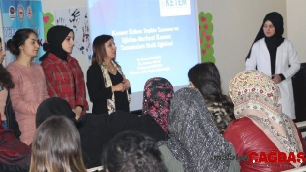 Yüksekovalı kadınlar kanser hakkında bilgilendirildi