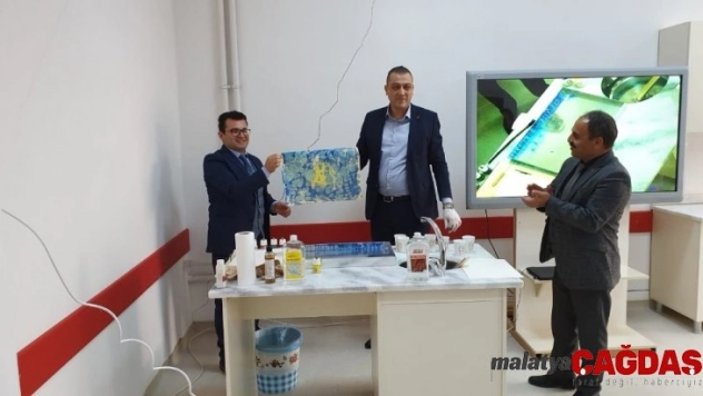 Yunak'ta Ebru atölyesi açıldı