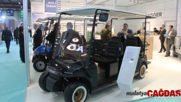 Yüzde 100 elektrikli yerli ve mili yeni nesil hizmet araçları fuarda tanıtıldı