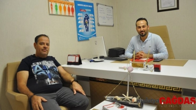 Zayıflamak için Kıbrıs'tan Hatay'a geldi