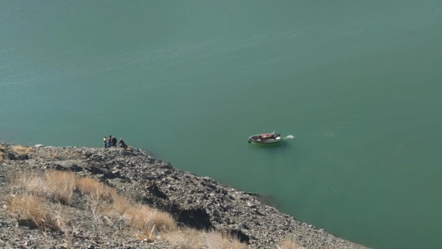 Zernek Barajı'na araç uçtu, arama kurtarma çalışmaları başlatıldı