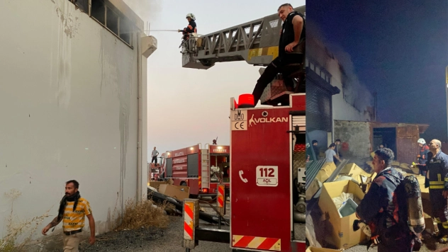 2. Organize Sanayi Bölgesi'nde Fabrika Yangını!