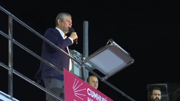 CHP Lideri Özgür Özel Beyoğlu Mitinginde Konuştu