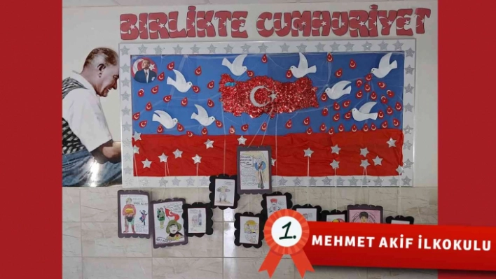 '29 Ekim Cumhuriyet Bayramı' temalı resim yarışmasının sonuçları açıklandı