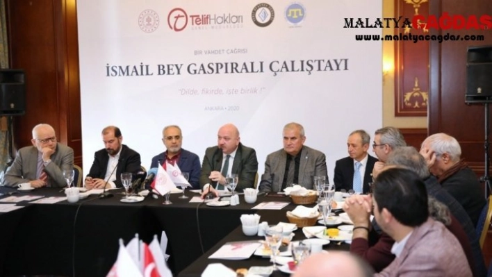 'Bir Vahdet Çağrısı: İsmail Bey Gaspıralı Çalıştayı' başladı