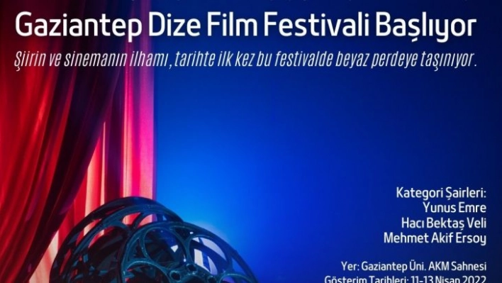 'Gaziantep dize film festivali' başlıyor