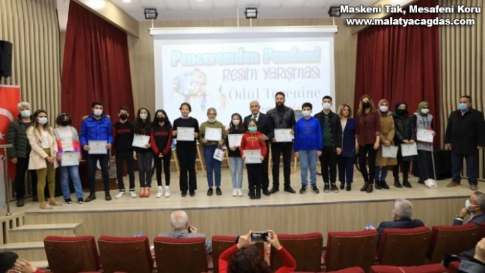 Penceremden pandemi yarışmasının ödülleri sahiplerini buldu