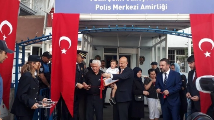 Emniyet amirinin adı polis karakoluna verildi