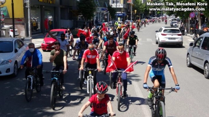 19 Mayıs'ta bisiklet turu düzenlendi