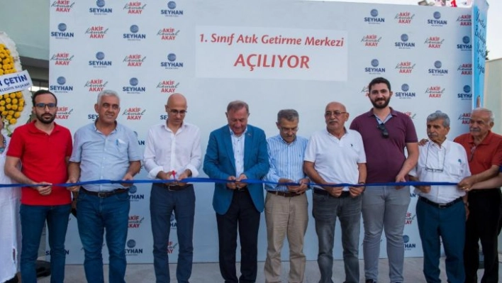 1.Sınıf Atık Getirme Merkezi açıldı