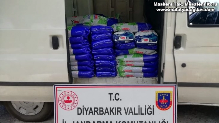 2 Tonluk sahte deterjanı piyasaya sürecekti, jandarmanın dikkati sayesinde yakalandı