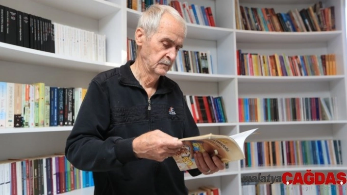 79 yaşındaki adam 11 ayda 72 kitap okudu