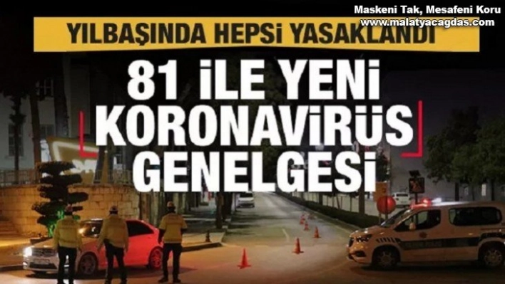 81 ile yeni koronavirüs genelgesi