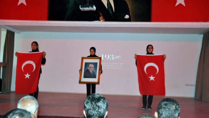 84. Yılında Gazi Mustafa Kemal Atatürk Pasinler'de anıldı