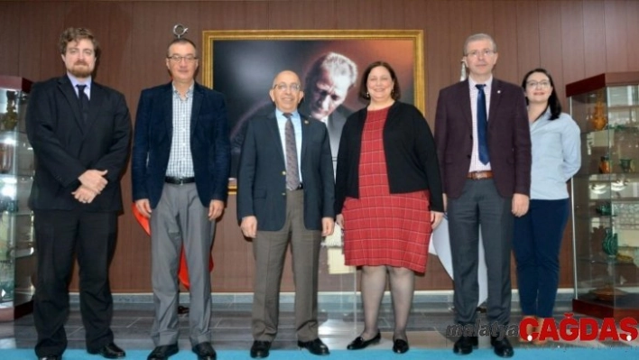 ABD İstanbul Başkansolosu'ndan Rektör Prof. Dr. Sedat Murat'a ziyaret