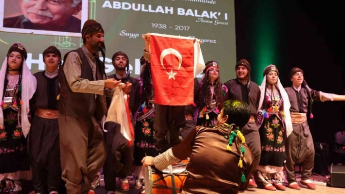 Abdullah Balak'ı anma gecesine yoğun ilgi