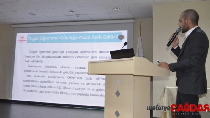 AÇSH personeline  'Çocuklarda Özgül Öğrenme Güçlüğü' semineri