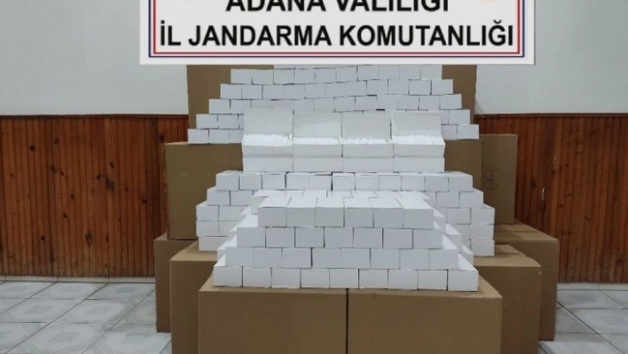 Adana'da 260 bin makaron ele geçirildi