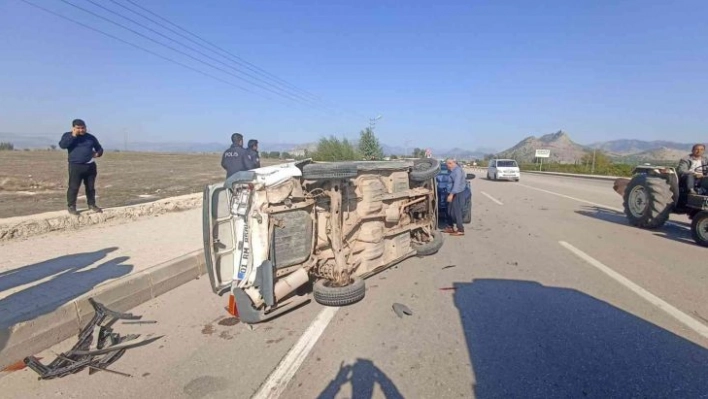 Adana'da zincirleme kaza: 1 yaralı