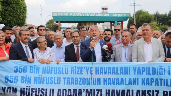 Adana Havalimanı kapatılmasın çağrısı