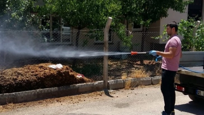 Adıyaman Belediyesi nin haşere İle mücadelesi sürüyor