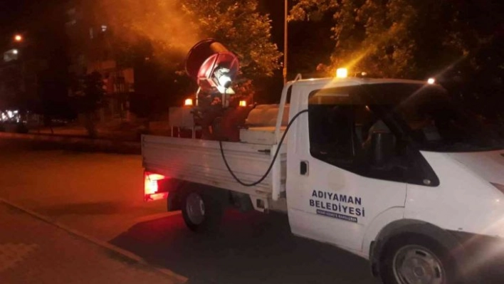 Adıyaman'da haşereyle mücadele çalışması