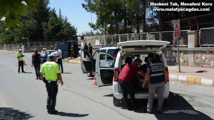 Adıyaman'da huzurlu sokaklar uygulaması yapıldı