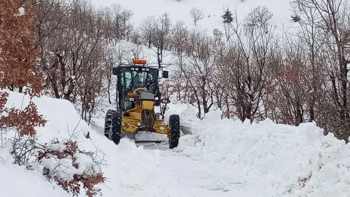 Adıyaman'da kar nedeniyle 79 köy yolu kapandı