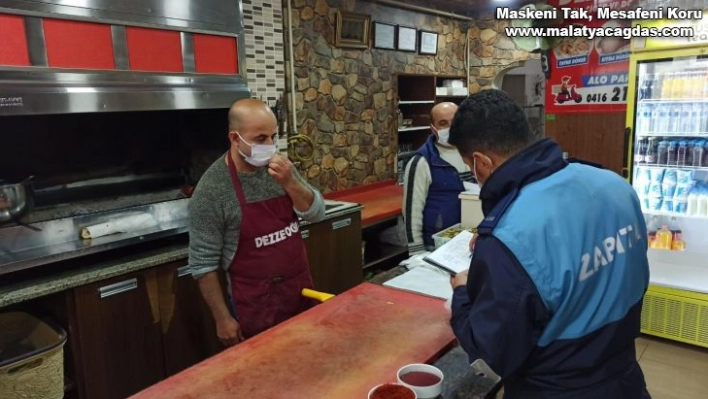 Adıyaman'da korona virüs denetimleri sürüyor