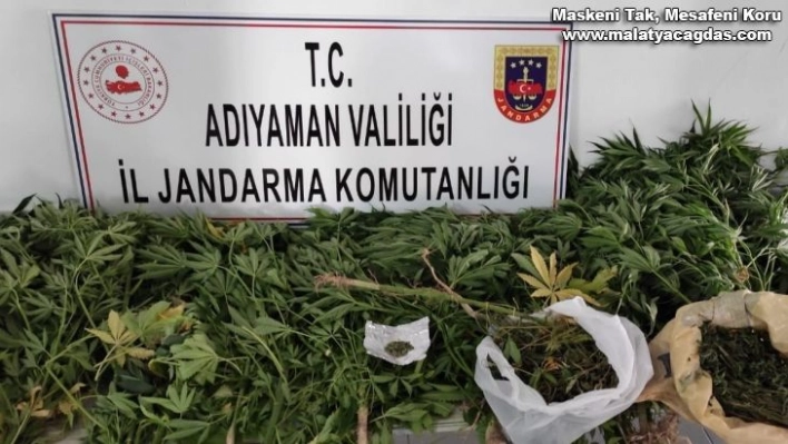 Adıyaman'da uyuşturucu ele geçirildi