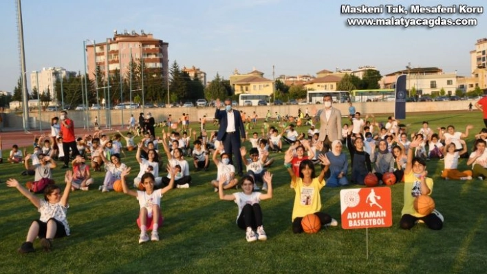 Adıyaman'da yaz spor okullarının açılışı yapıldı