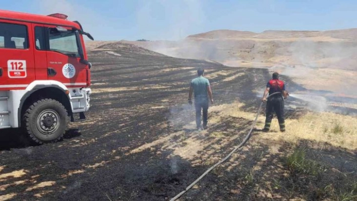 Adıyaman'daki anız yangını korkuttu