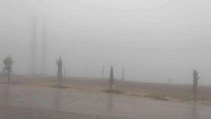 Adıyaman'ın yüksek kesimlerinde yoğun sis