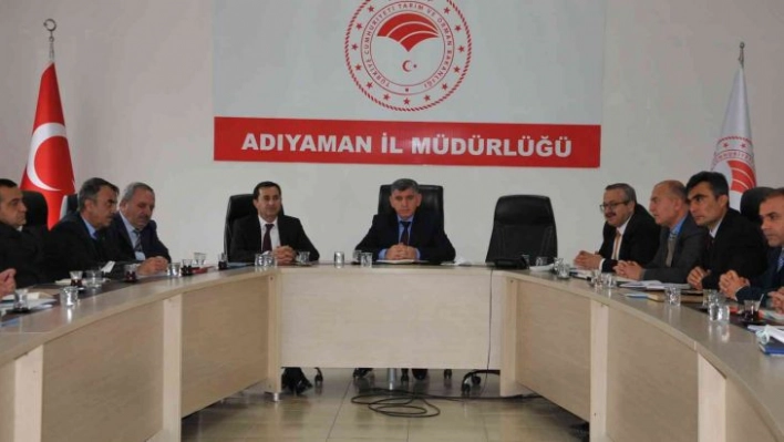 Adıyaman tarımının 2021 yılı değerlendirildi