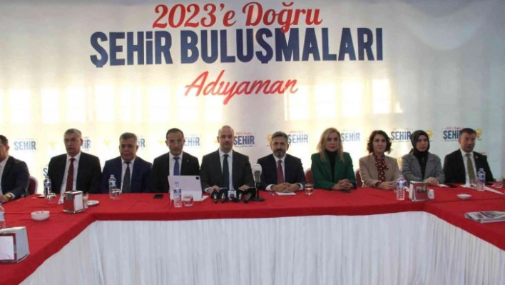 AK Parti Adıyaman'da sahaya indi