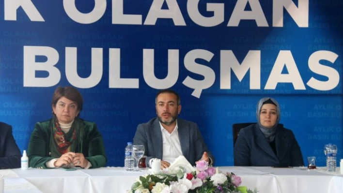 AK Parti Diyarbakır İl Başkanlığı aylık olağan değerlendirme toplantısı yapıldı