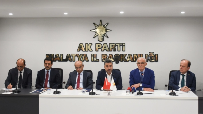 AK Parti Genel Başkan Yardımcısı Yılmaz, Malatya'da konuştu: