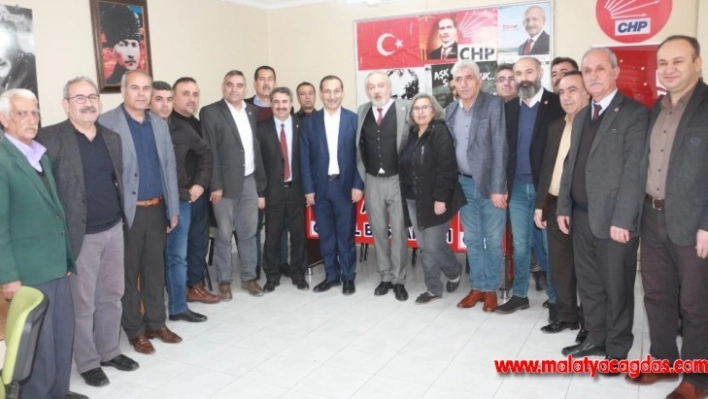 AK Parti heyetinden CHP Adıyaman İl Başkanlığına ziyaret