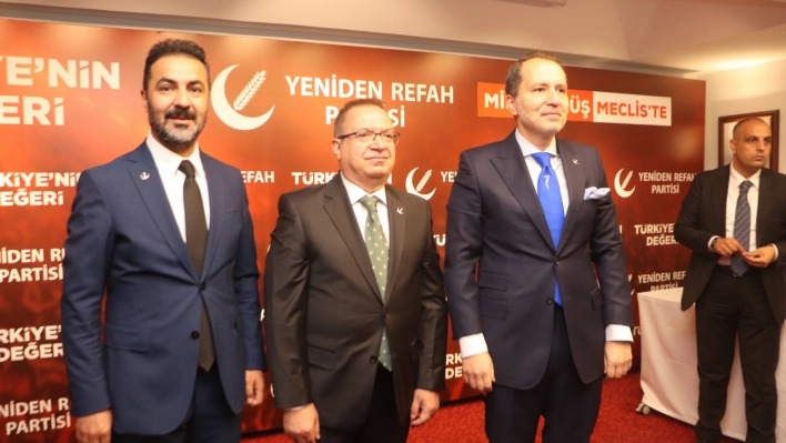 Akçadağ Belediye Başkanı Ali Kazgan Yeniden Refah Partisine katıldı.