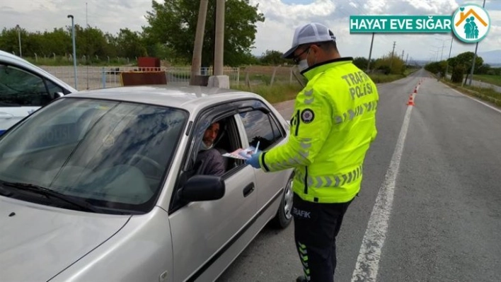 Akçadağ'da trafik bilgilendirmesi