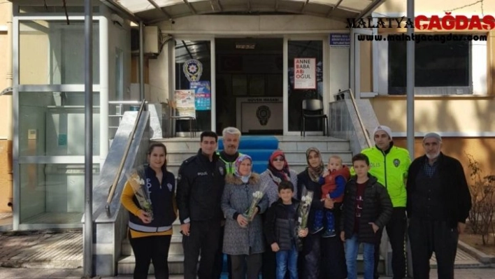 Akçadağ Emniyet Müdürlüğü'nde kadınlar günü etkinliği