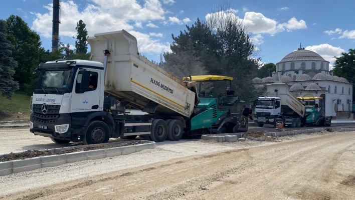 Aksaray Mahallesi-Güney Çevre Yolu Bağlantısında Çalışmalar Sürüyor