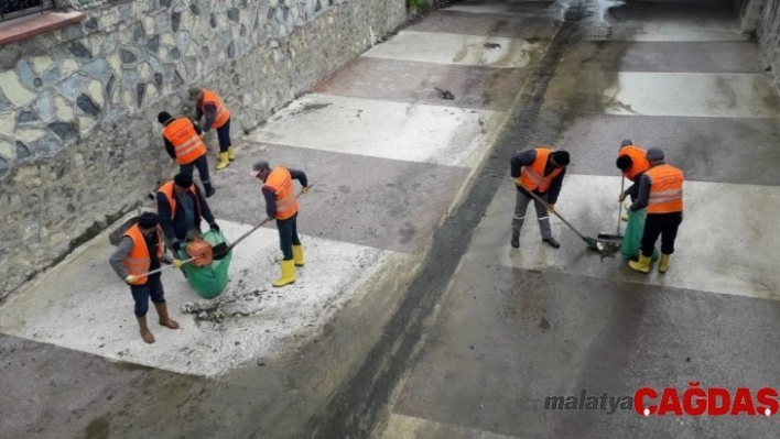 Akşehir Belediyesinden kış temizliği