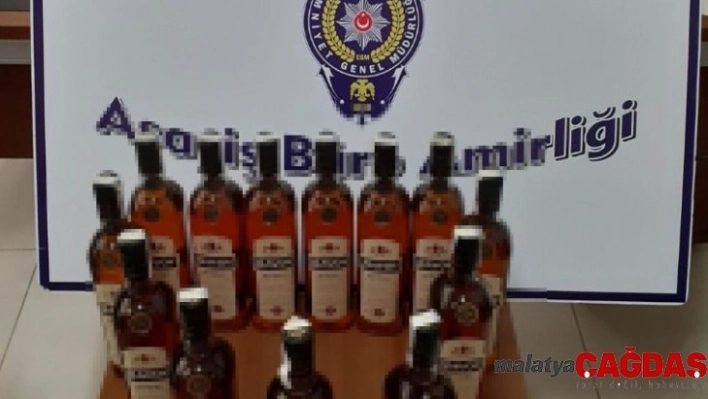 Akşehir'de sahte içki denetimi