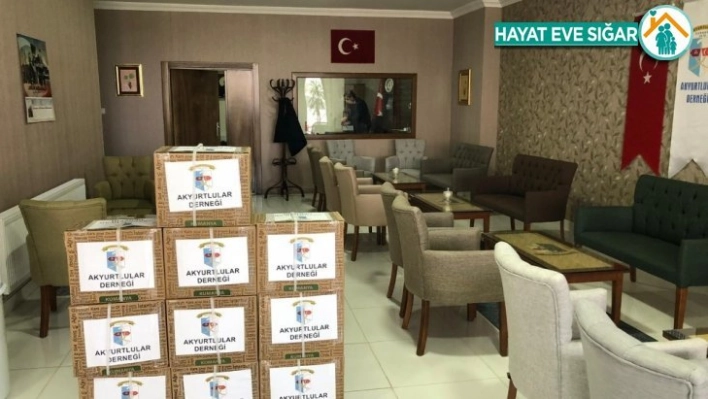 Akyurtlular Derneği'nden dayanışma örneği