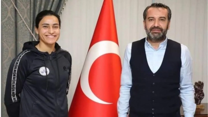 Aliye Demirbağ, olimpiyat müsabakaları için Ukrayna'da