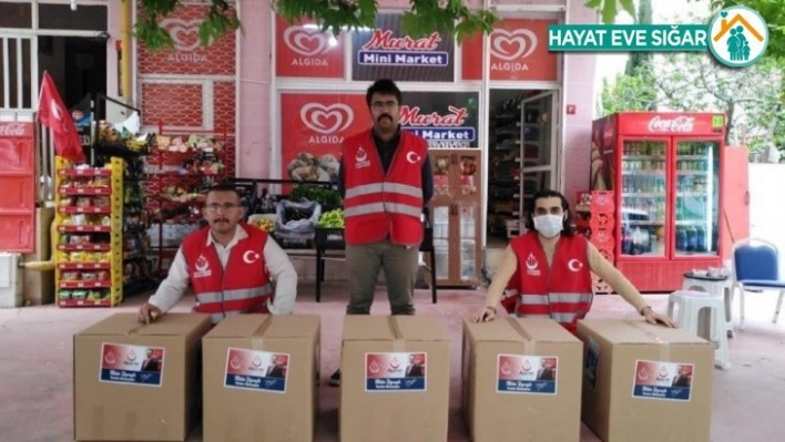 Alperen Ocakları'ndan kumanya yardımı