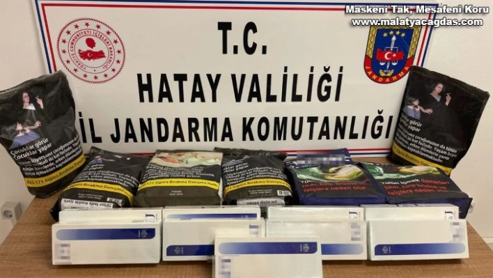 Altınözü'nde jandarmadan kaçakçılık operasyonu